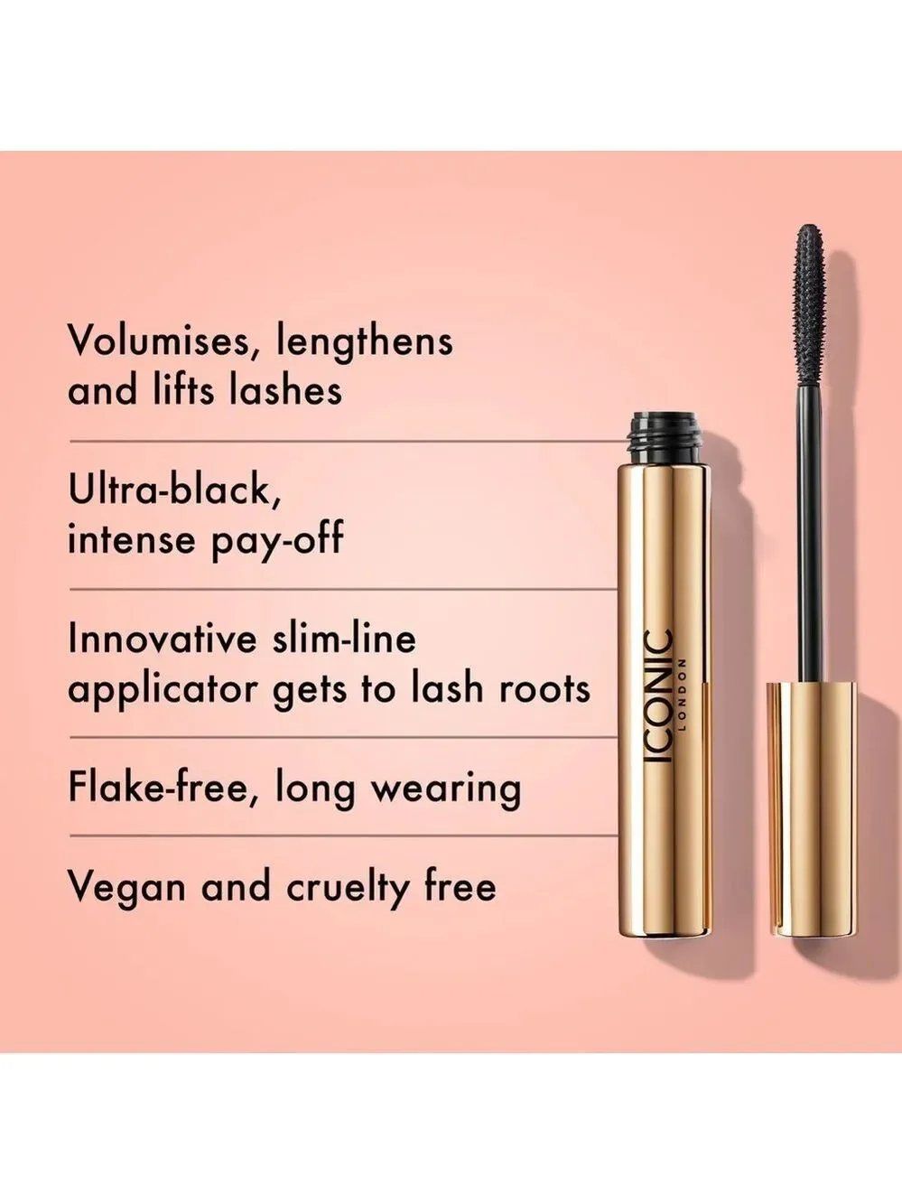 Iconic London Triple Threat Mascara in Black